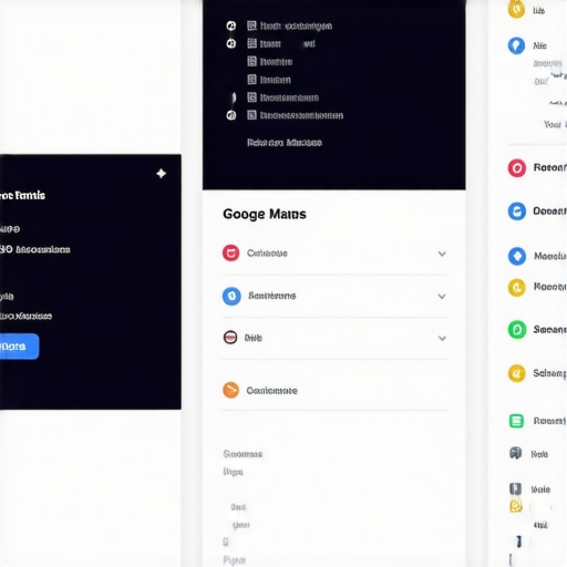 A workspace with SEO software and citation management tools for maintaining Google Maps rankings.