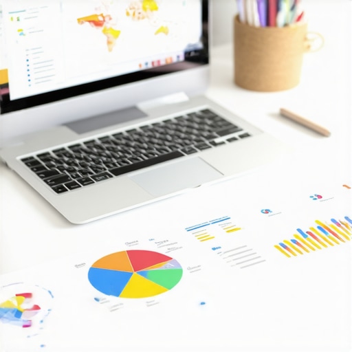 SEO Tools for Map Optimization Desk with SEO tools and analytics for local map ranking