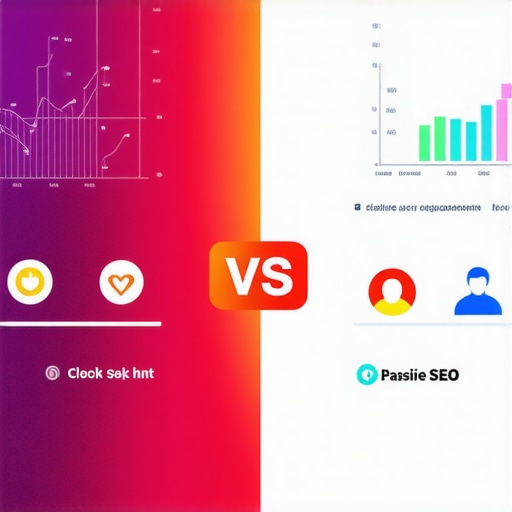 Active vs Passive Local SEO Profiles A visual comparison of a stagnant Google Business Profile versus an active, high-engagement listing.