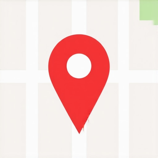 A digital map showing a red pin being positioned exactly over a building entrance to improve map health and directory consistency.