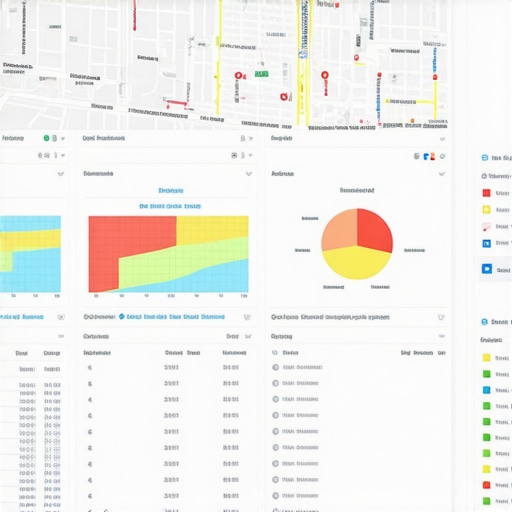 Advanced Local SEO Map Health Audit A detailed view of a local SEO dashboard showing map health metrics and ranking data.