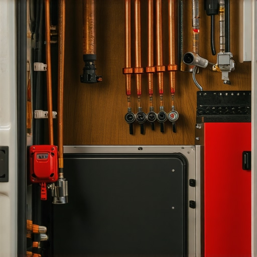 Interior of a real service van with tools showing business authenticity