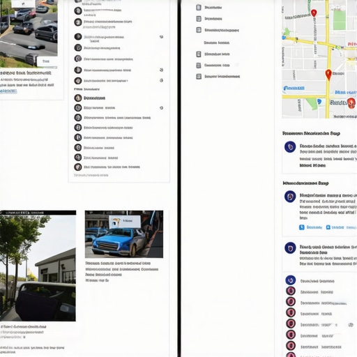 Comparison of messy business citations versus an optimized Google Maps profile listing.