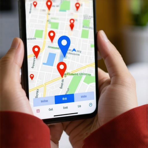 Local map search results showing a top-ranked business pin.
