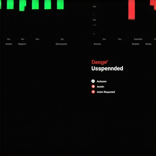 Google Business Profile Health Comparison Visual comparison of a healthy versus a suspended Google Maps business listing dashboard.