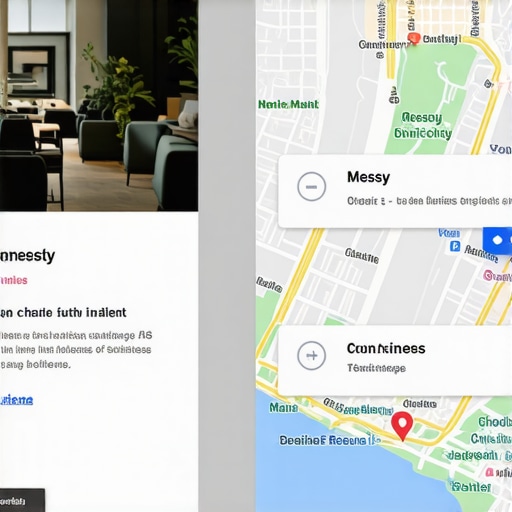 Local Business Profile Consistency Comparison A visual representation of how consistent business data leads to higher Google Maps rankings.