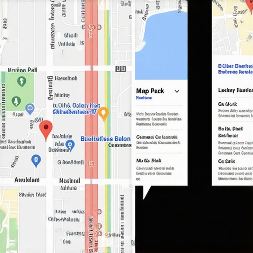 A visual representation showing the difference between quality local rankings and high-volume citation spam.