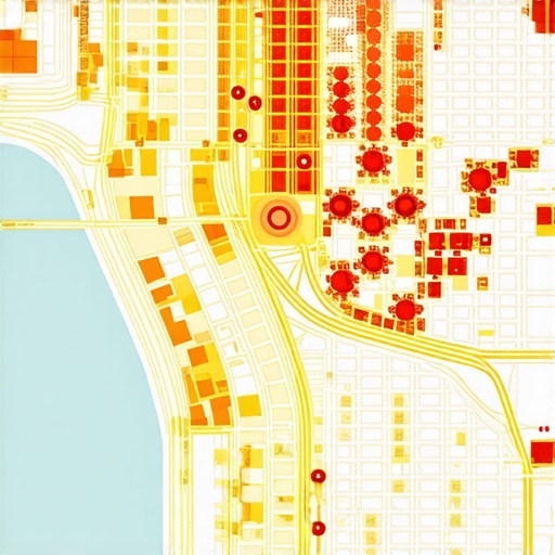 Local Map Relevance vs Proximity Analysis A visualization showing how contextual relevance and behavioral data outperform simple proximity in Google Maps rankings.