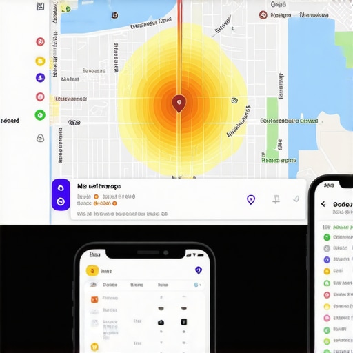 Data visualization showing how local relevance overcomes proximity in Google Maps.