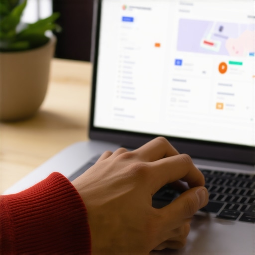A business owner updating their local SEO categories on a Google Business Profile dashboard.