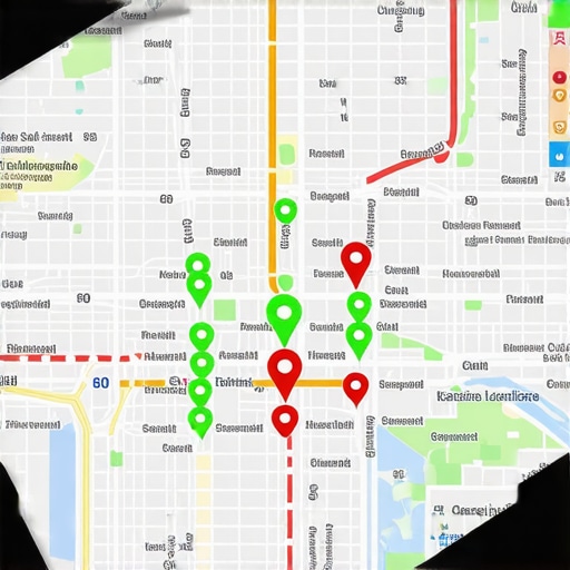 A professional analysis of a local SEO grid map showing ranking positions across different geographic coordinates.