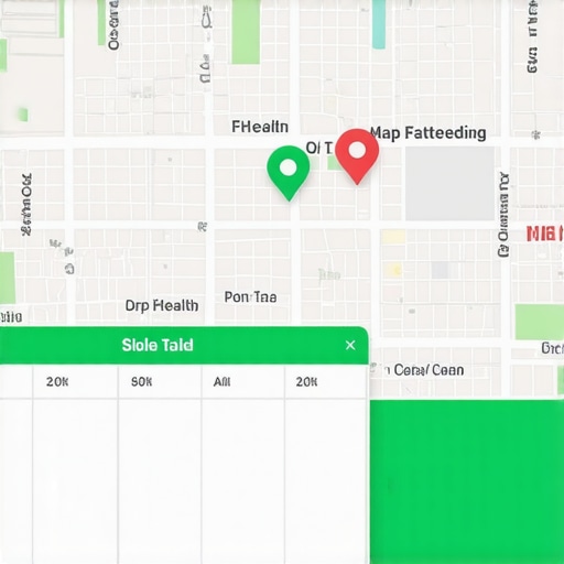 Local SEO Maintenance Dashboard A visual representation of tracking map health and scheduling local SEO maintenance tasks.