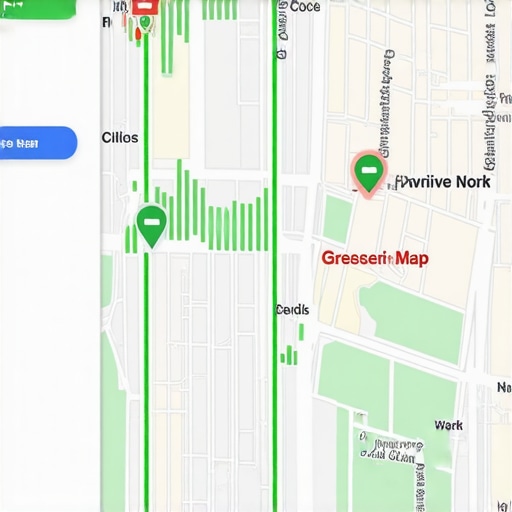 Monitoring tool showing Google Maps ranking improvements and lead growth over time.