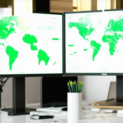 Monitoring tool dashboard for local map health and ranking metrics