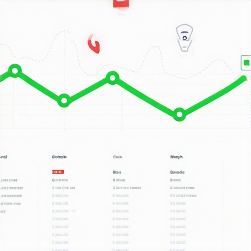 A professional dashboard displaying Google Business Profile engagement metrics and local map pack rankings.