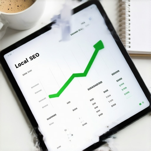 Maintaining Local Map Health Strategy A digital audit report showing a business ranking in the Google Map Pack top three positions.