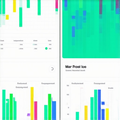 A professional chart comparing a healthy google map profile versus a stagnant one.
