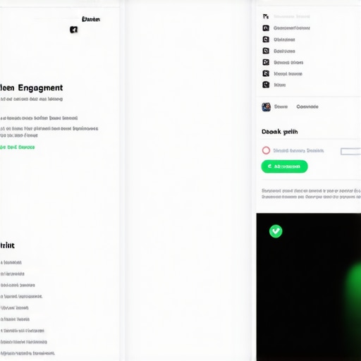 A comparison of a spammy keyword-stuffed Google profile versus a high-engagement clean profile.