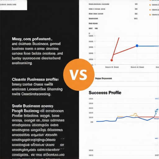 Visual showing how clean data leads to better map rankings compared to messy listings
