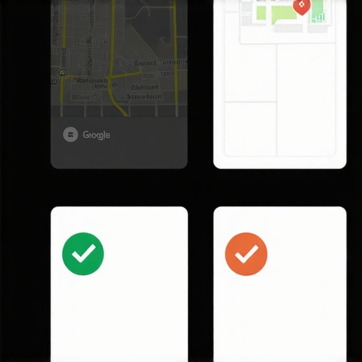 Optimized vs Unoptimized Google Maps Listing Comparison Infographic comparing messy business data with a clean, optimized local SEO profile