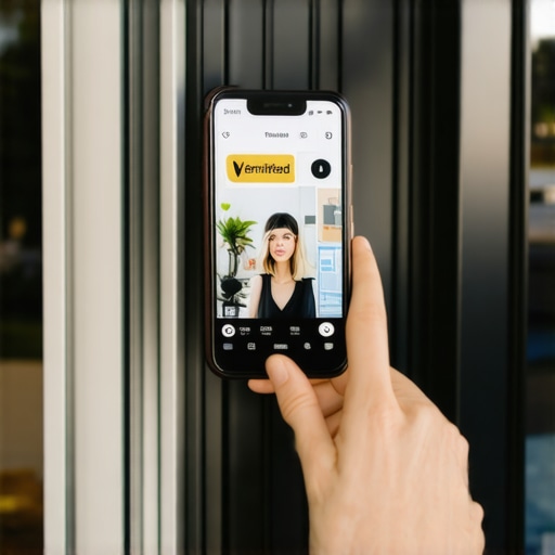 Optimizing Local Listings with Authentic Storefront Photos A person taking a photo of a local business to improve Google Map health and trust signals.