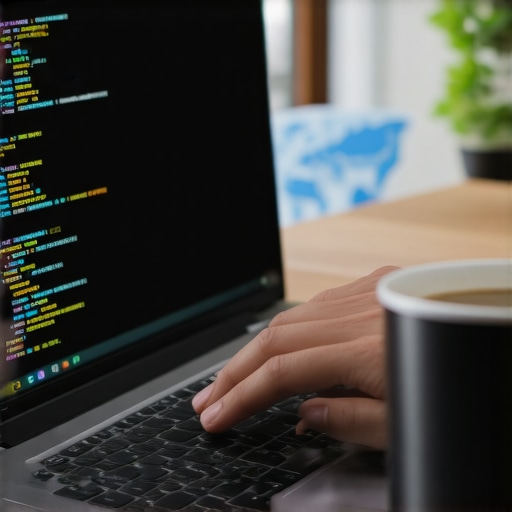 Optimizing Local Schema for Google Maps A developer working on local schema code to improve map optimization and local SEO rankings.