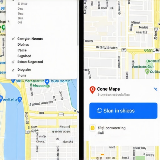Optimizing a local listing for better conversion rates Comparison between a messy local listing and a high-performing Google Maps profile