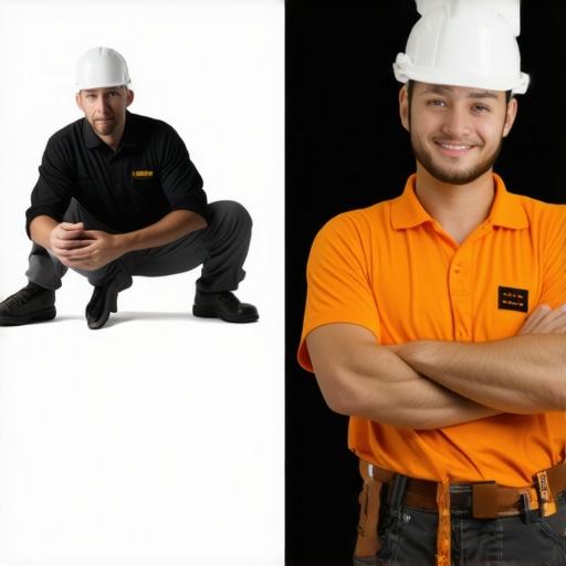 Comparison between authentic local business photos and generic stock photography for map optimization.