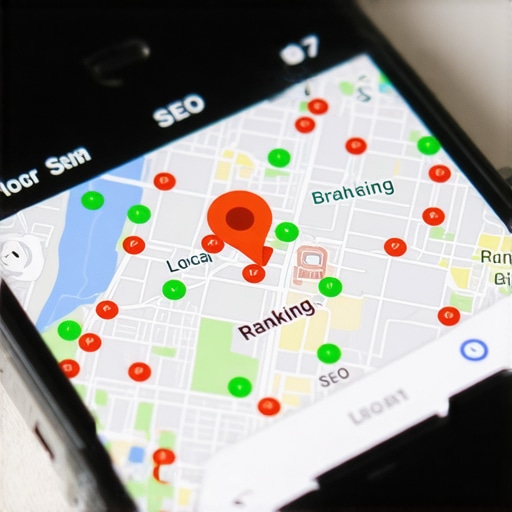A visual representation of map health tracking using a ranking grid tool.