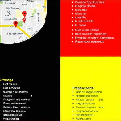 Chart comparing review volume and user engagement for local SEO ranking.