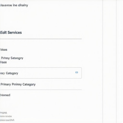 Selecting the Right Primary Category in Google Business Profile Screenshot of Google Business Profile category settings menu.
