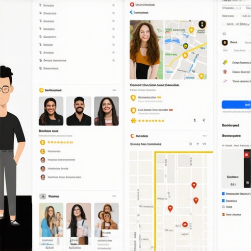 Comparison of a robotic unoptimized Google listing versus a high-engagement optimized local profile.