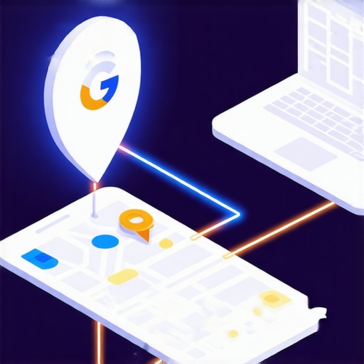 The Link Between Website Authority and Local Map Rankings Diagram showing how a website's SEO authority influences its Google Maps ranking