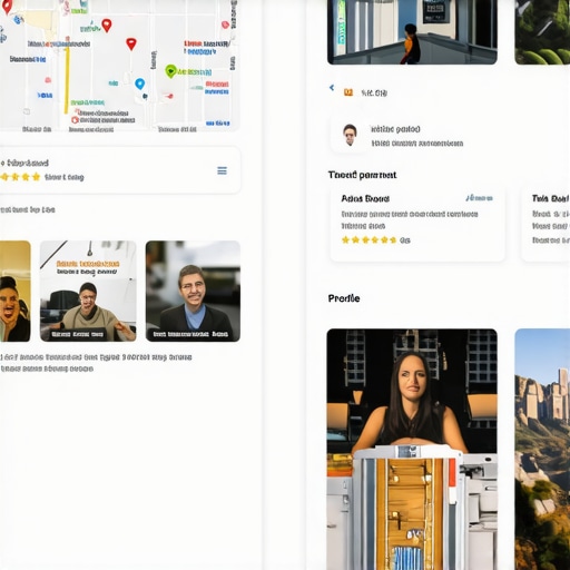 The difference between an optimized and unoptimized business profile A visual comparison showing how map optimization affects business visibility on Google.