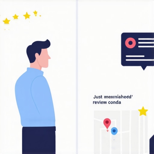Infographic comparing quantity vs quality in Google Maps reviews