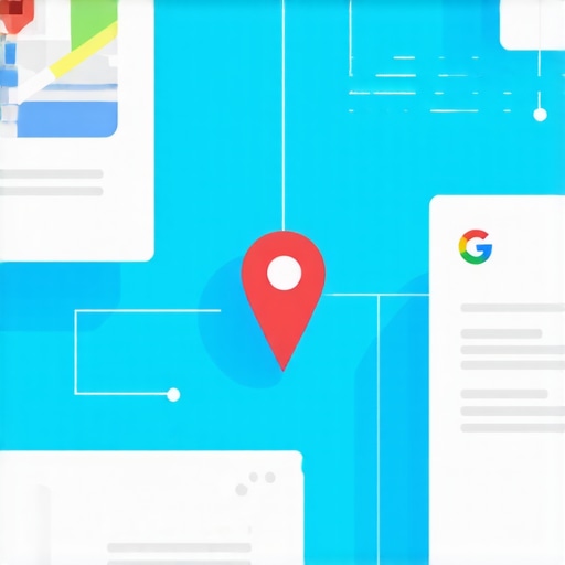 The link between website authority and map rankings Infographic showing how website authority influences Google Map Pack rankings.