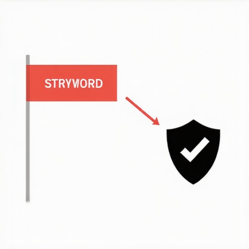 The risks of over-optimizing Google Maps listings An illustration showing a flagged Google Maps profile due to keyword stuffing and over-optimization errors.