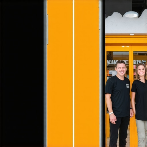 Comparison of poor and high-quality business photos for map optimization.