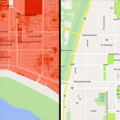 Visualizing Map Health Audit Comparison A comparison between a poorly optimized local listing and a healthy, high-ranking Google Maps business profile.