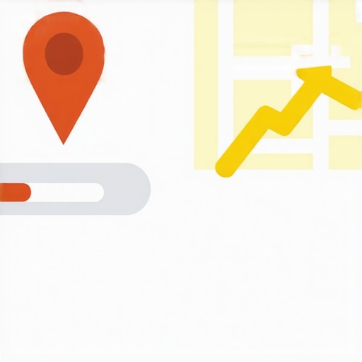 A comparison between a poorly optimized map listing and a high-health map listing showing increased visibility.
