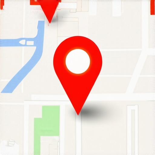 Visualizing local search prominence vs proximity A smartphone showing a map with one location pin outshining others to represent SEO prominence